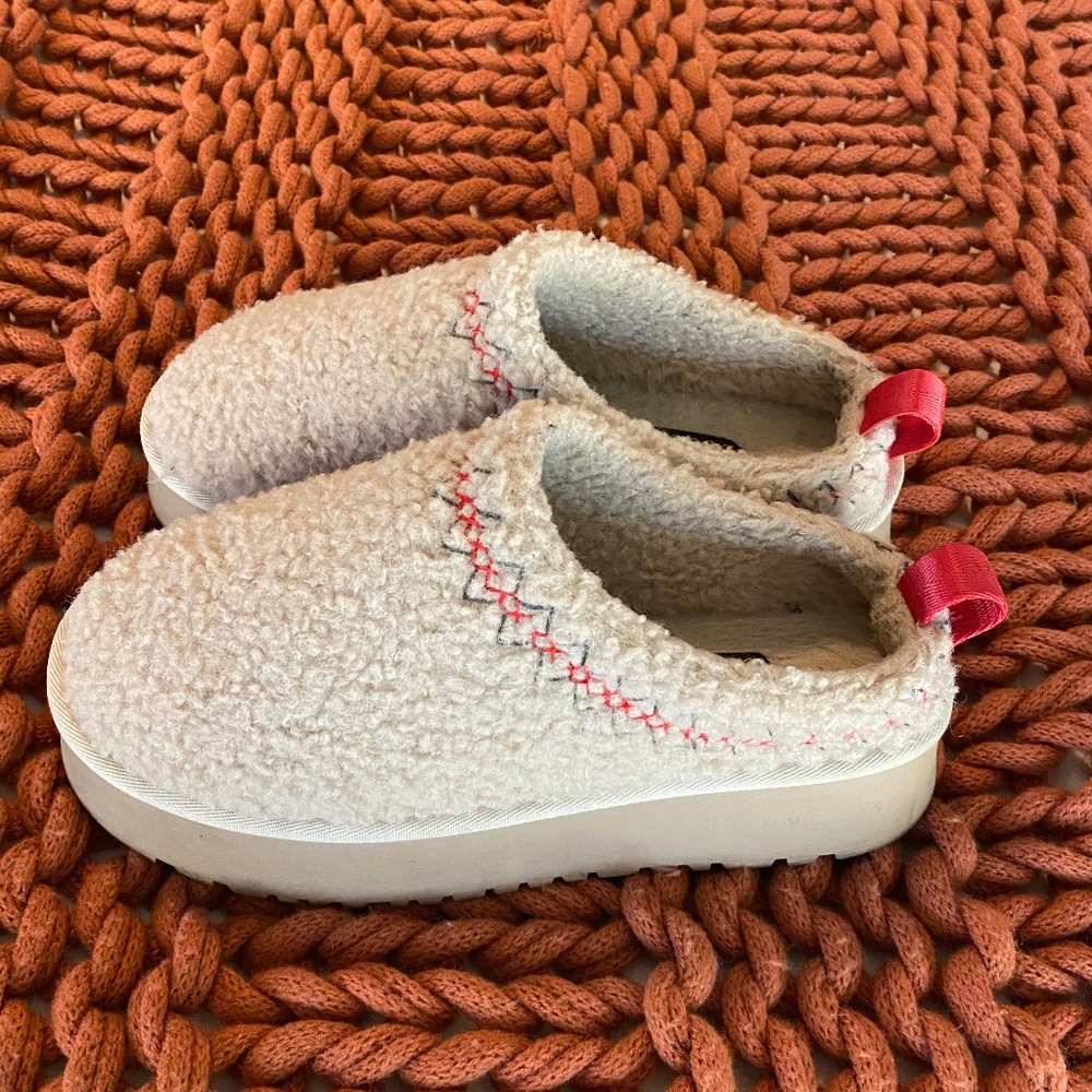 Ccocci Sherpa Slipper Sand Platform Mule Size 8